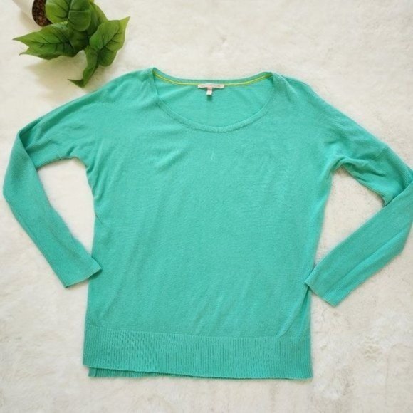 Victoria's Secret Mint Green Long Sleeve Pullover Sweatshirt Size Large - Picture 5 of 9